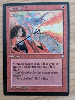 MTG - Pyroblast - Ice Age - NM - EN - Image 1