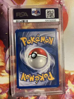 Lombre Reverse Foil Pokemon EX Deoxys #34 2005 - PSA 8 - Image 2