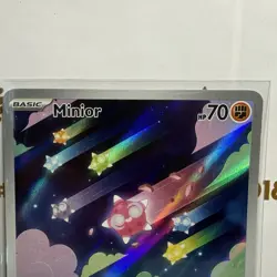 Minior 201/182 SV04 Paradox Rift Full Art English Illustration Rare Pokemon TCG - Image 2