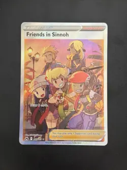 Friends in Sinnoh #149 NM - Pokemon TCG: Sword & Shield Crown Zenith 2023 - Image 1