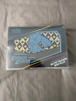 Crown Zenith Pokemon Center Elite Trainer Box Plus - Sealed - Image 1