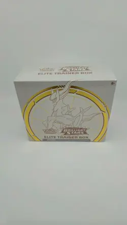 Pokemon TCG Sword & Shield Brilliant Stars Elite Trainer Box FACTORY SEALED! - Image 1
