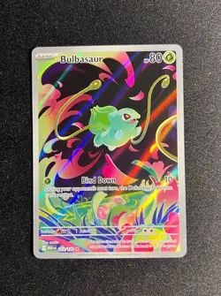 Bulbasaur Illustration Rare 133/132 Mega Evolution NM Pack Fresh Pokemon - Image 1