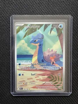 Pokemon TCG Misty's Lapras Destined Rivals 194/182 NM Condition - Image 1