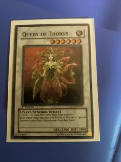 Queen of Thorns CSOC-EN042 Crossroads of Chaos-1st Edition 1st Edition - Image 1