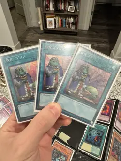 Yu-Gi-Oh! TCG Upstart Goblin RC02-JP043 Collectors Rare NM Japanese X3 - Image 1