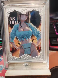 One Piece CCG Robin Metal Card From Nvshenshe - Image 1