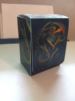 Complete Yugioh FIRE DECK 44 Cards in Sleeves w/Deck Box Excellent Condition! - Image 1