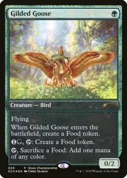 Gilded Goose -Foil Light Play MTG Promos: Game Day and Store Championship - Image 1