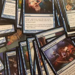 Magic The Gathering Mono Blue Instant And Sorcery Lot Impulse Remand Counter... - Image 4