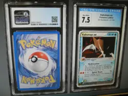 CGC 7.5 Kabutops Ex 97/100 Ex Sandstorm Holo Rare Pokemon Card - Image 1