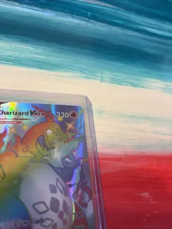 CHAMPIONS PATH POKEMON CHARIZARD VMAX Holo Gigantamax Card sv107/sv122 2021 - Image 3