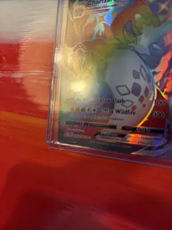 CHAMPIONS PATH POKEMON CHARIZARD VMAX Holo Gigantamax Card sv107/sv122 2021 - Image 5