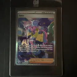 Pokemon TCG Paldean Fates Iono Holo Card 237/091 Special Illustration Rare - Image 4