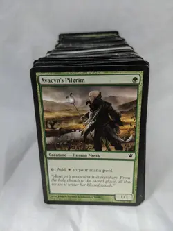 Lot Of (315) MTG Bulk Green Common And Uncommon Trading Cards - Image 1