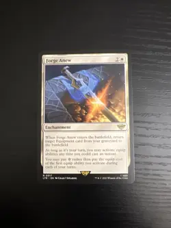 Forge Anew Card the Lord of the Rings Magic the Gathering NM Condition - Image 1