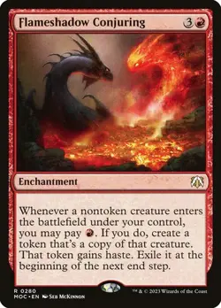 MTG - Flameshadow Conjuring - MOM Commander - Magic the Gathering - Image 1