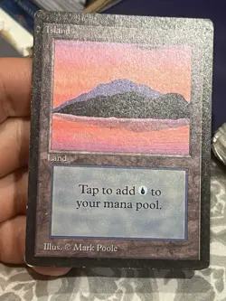 BETA Island A, B, & C - LP Vintage MtG Magic - Image 1