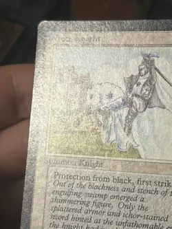 MTG White Knight | Limited Edition Beta | LP - Image 2