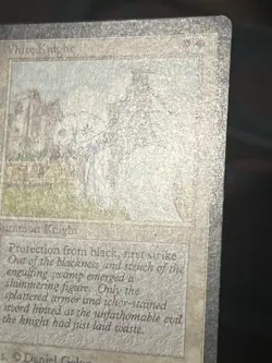 MTG White Knight | Limited Edition Beta | LP - Image 3