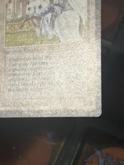 MTG White Knight | Limited Edition Beta | LP - Image 4