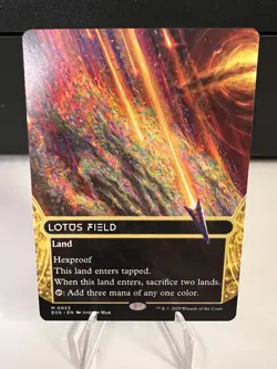 Lotus Field (0023) (Borderless) Edge of Eternities: Stellar Sights Regular MTG - Image 2