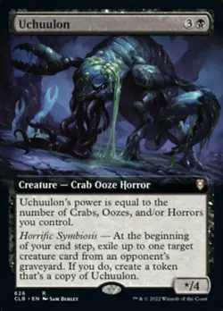 Uchuulon - Extended Art x1 NM Magic the Gathering 1x Commander Legends: Battle f - Image 1