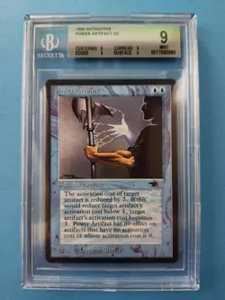 1x Power Artifact Antiquities MTG Reserved List Graded BGS QUAD 9 MINT!!! - Image 5