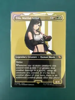 Tifa, Martial Artist (Borderless) Commander - Image 1