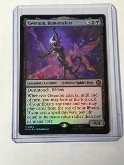 Gwenom, Remorseless - Foil - Marvel's Spider-Man - MTG - Image 1