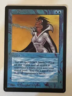 Magic the Gathering MTG Beta Drain Power LP+ (Beta Bob) - Image 1