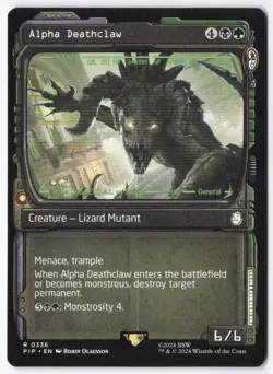 Alpha Deathclaw (Showcase) R Universes Beyond: Fallout 336 NM - Image 1