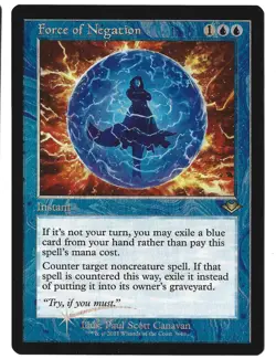 Force of Negation (Retro Frame) - [Foil] Modern Horizons LP - Image 1