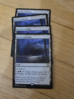 Mtg Kessig Wolf Run X4; Commander - Image 1
