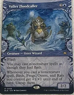 Valley Floodcaller (Showcase) Bloomburrow Regular - Image 1