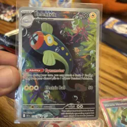 🔥Pokemon TCG Eelektrik IR 114/086 SV Black Bolt English Edition 🔥 - Image 1
