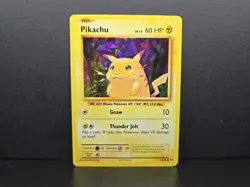 Pokemon Pikachu - 35/108 (Cracked Ice Holo) Holo Rare Deck Exclusives 035/10 - Image 1