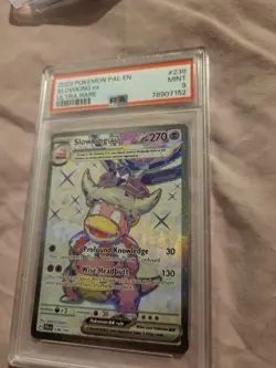 2023 Pokemon Pal EN Slowking EX Ultra Rare Psa Graded Mint 9 - Image 2