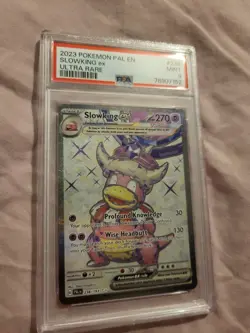 2023 Pokemon Pal EN Slowking EX Ultra Rare Psa Graded Mint 9 - Image 3