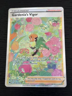 Pokemon TCG Gardenia's Vigor GG61/GG70 Crown Zenith: Galarian Gallery Holo - Image 1