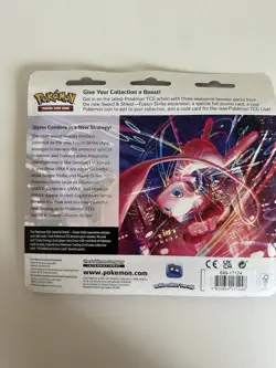 Pokemon TCG Fusion Strike 3 Pack Blister Eevee Promo | Brand New & Sealed #2 - Image 2