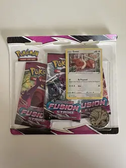 Pokemon TCG Fusion Strike 3 Pack Blister Eevee Promo | Brand New & Sealed #5 - Image 1