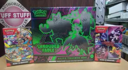 POKEMON WHITE VICTINI & BINDER BOX + SHROUDED ETB + DESTINED & MEGA BUNDLE BOXES - Image 1