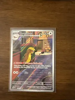 Gumshoos 153/132 Full Art Holo Illustration Rare Mega Evolution Pokemon 2025 NM+ - Image 1