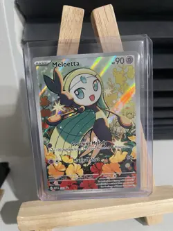 Pokemon TCG Meloetta Illustration Rare 026 Promo Mega Battle Deck NM - Image 1