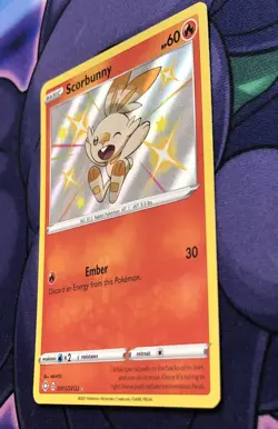 Scorbunny SV015/SV122 - Shining Fates - Shiny Holo Rare Pokemon - NM NEAR MINT - Image 5