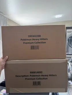 Pokemon TCG Factory Sealed Box Lot (2) Heavy Hitters Premium Collection - Image 1