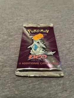 Pokemon Neo Destiny Booster Pack - Tyranitar Artwork - English - Factory Sealed - Image 1