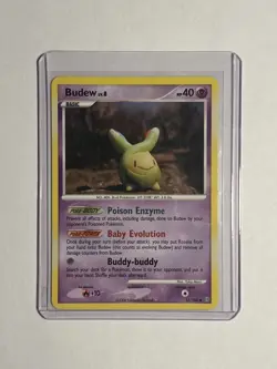 Pokemon TCG - Budew (33/100) Stormfront - Regular Rare - LP - Image 5