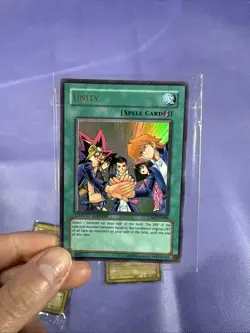 4 Cards #MP1-001 Millennium Shield, Dark-piercing, Unity And Takrminos Cards L3 - Image 4
